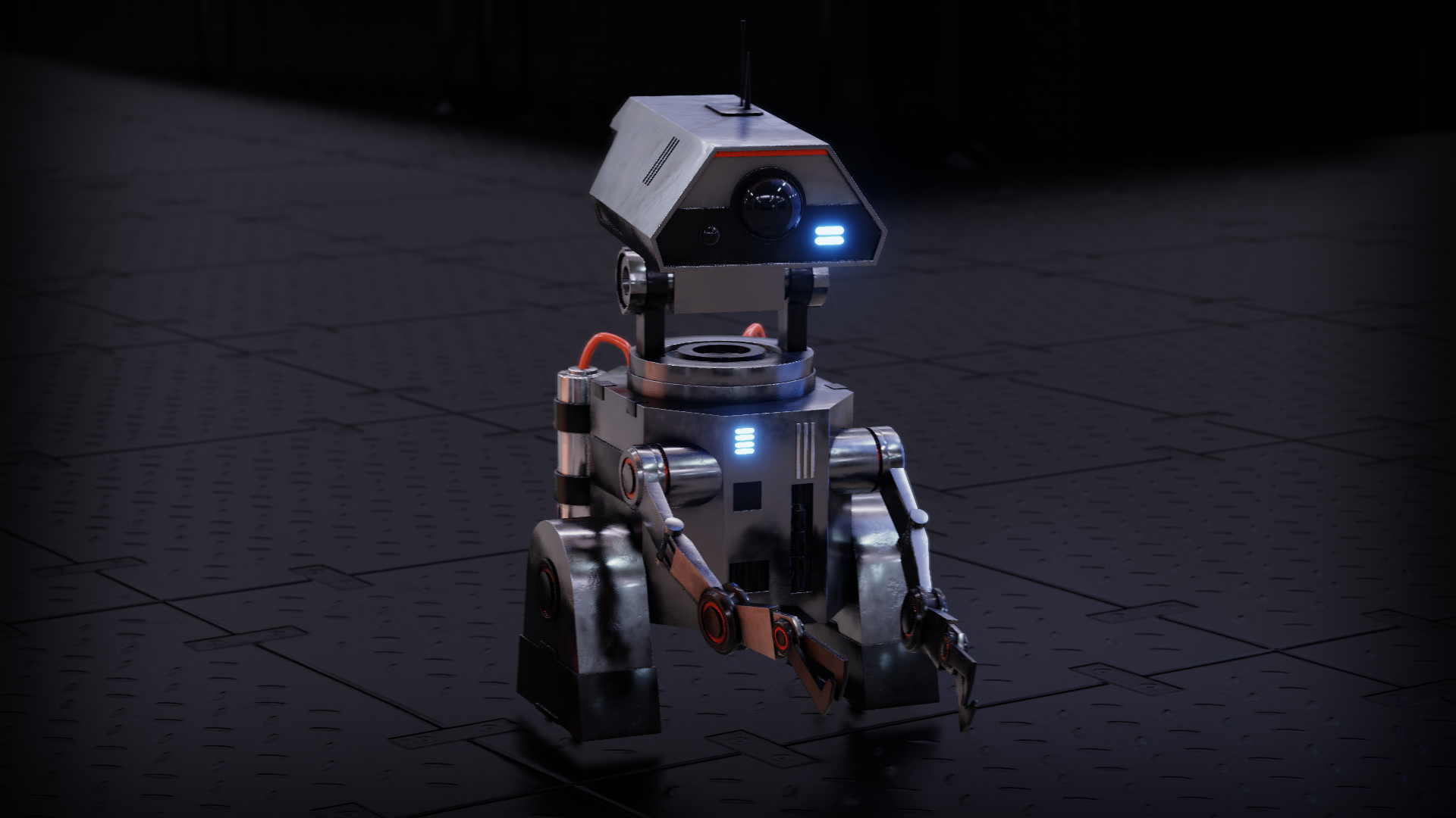 SCI-FI WORKER ROBOT preview image 2